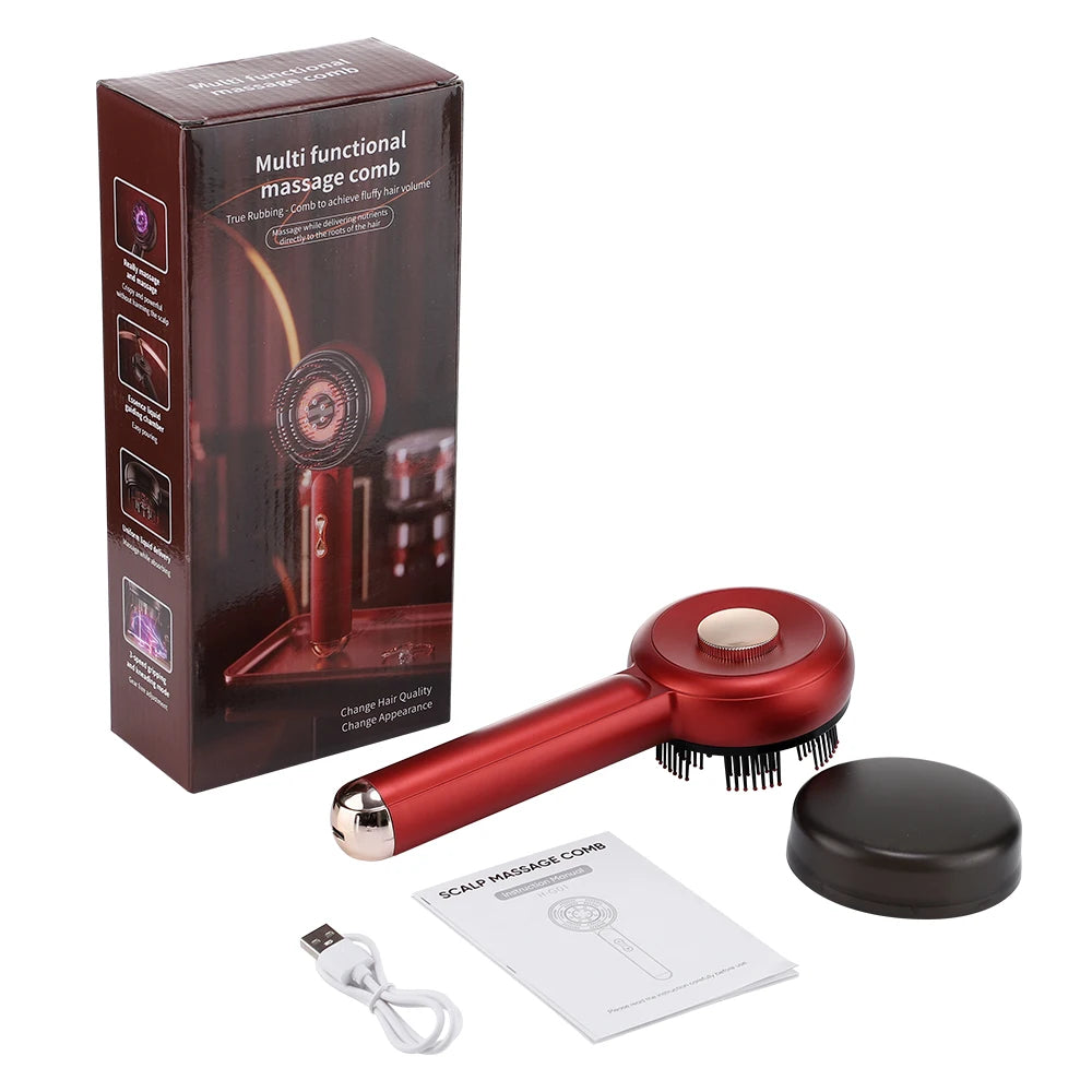 peigne à follicules à lumière rouge